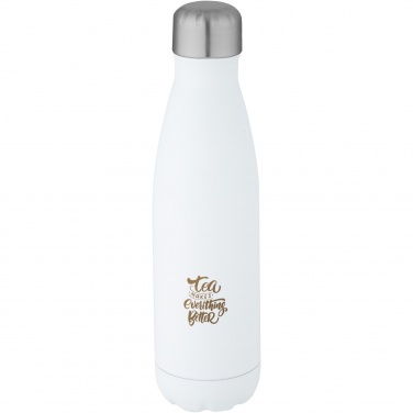Logotrade corporate gift image of: Cove 500 ml RCS certified recycled stainless steel vacuum insulated bottle 